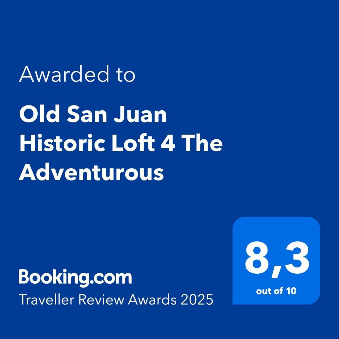 Apartamento Old San Juan Historic Loft 4 The Adventurous Exterior foto